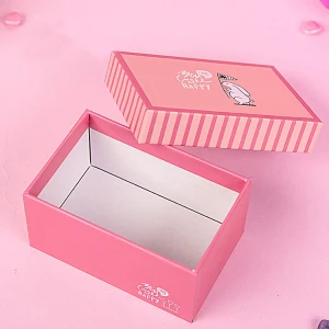 Exquisite small gift box creative  perfume necklace jewelry packaging box jewelry carton customization  lipstick gift box