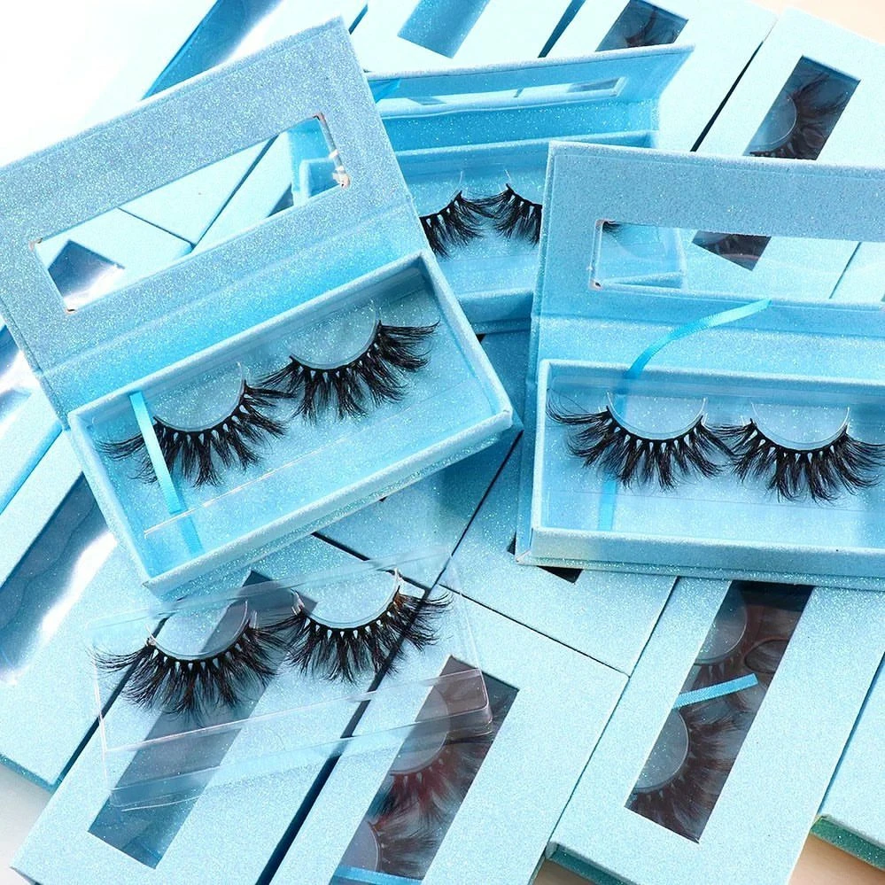 eyelash vendor customized boxes eyelashes individual 3d silk lashes korean silk strip eyelashes