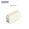 F53-51-4.57 PCB 4.57mm Terminal Block 5A 300V Screwless-Type Wire Board Connector Terminal Block