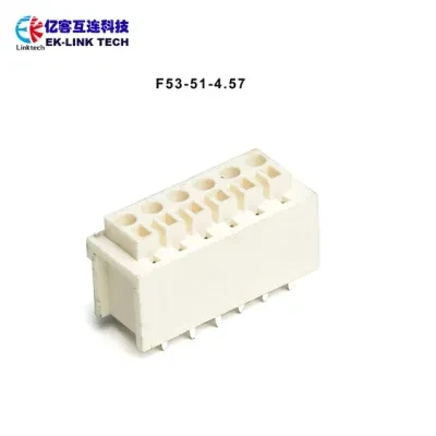 Buy F53-51-4.57 Pcb 4.57mm Terminal Block 5a 300v Screwless-type Wire ...