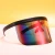 Import Faceshield with Colors Small Colorful Face Shields Kids Face Shield Baby Shield Exhalation Oversized Sunglasses Women UV400 PC from China