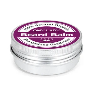 Facial Hair Smoothing OMY LADY Organic Beard Wax Balm For Men