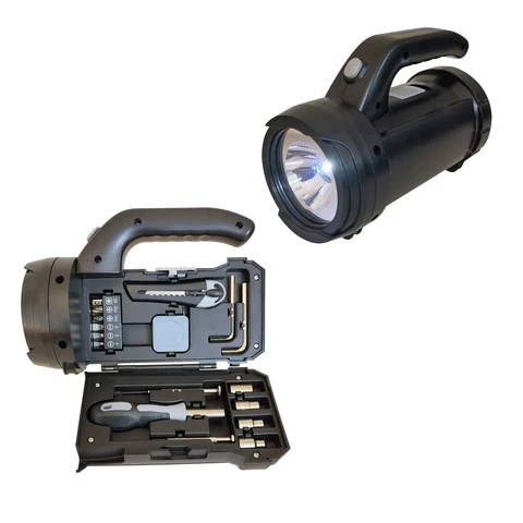 Factory 2021 New Arrival 17pcs emergency flashlight tool set,repairing torch tool kit