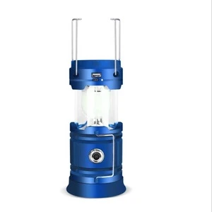 Factory 2in1 Rechargeable Camping Lantern Emergency Solar Lantern