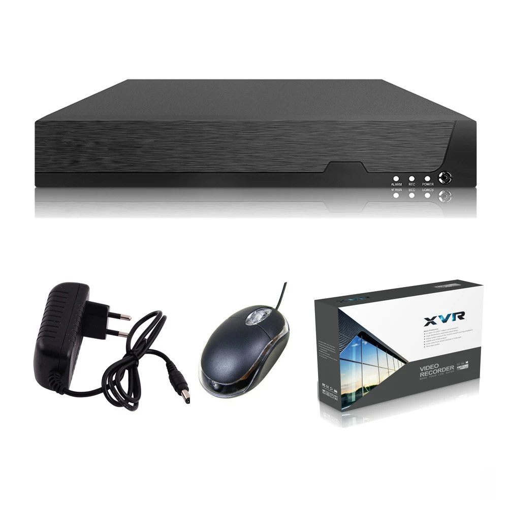 Factory 8CH H.265+ H.265 HD AHD DVR real time 6 in 1 8 channel CCTV DVR