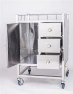 Factory Custom High Quality Design Hospital Medicine Cart Trolley
