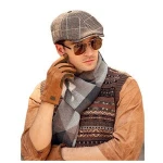 Factory custom high quality newsboy hat High Quality wool Mens Womens Ivy Caps Winter Beret Hat Flat Top Ivy cap