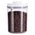 Factory Direct Supplier Glass Containers Clear Stackable Cereal Coffee Bean Round Sealed Food Storage Jars
