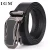 Import Factory Directly Classic Embossed Logo Mens Genuine Leather Ratchet Dress Belt With Automatic Buckle from China