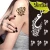 Import Factory hot sale low price henna sticker temporary tattoo stencil from China