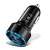 Import Factory Hot Selling 5V Dual USB Digital Display Car Charger from China