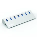 Factory personal mould pure aluminium 7 ports usb hub 3.0