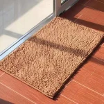 Factory Price Bamboo Floor Bathroom Mats 5 Piece Rugs Set Toilet Mat Bathroom