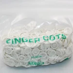 Factory price disposable dental rubber latex finger sleeve