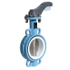 Factory Price Manual Operated Stainless Steel Butterfly Valve,4 Inch Butterfly Valve, Handle Wafer Type Butterfly Valve