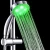 Import Factory price rainbow color changing bathroom shower head rainfall shower head with led from China