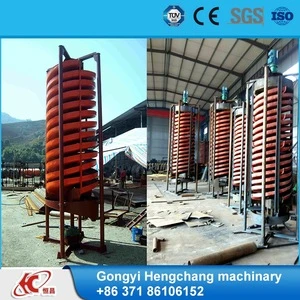 Factory price spiral concentrator chute for titanium tin ore separating