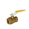 Factory specializes in customizing PN1.6MPa nominal pressure internal threaded two-piece brass ball valve
