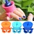 Import Factory stock wholesale green nali tool wearable silicone nail polish bottle holder from China