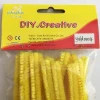 Factory supply 0.8*50cm DIY crafts thick chenille stems pipe cleaners series