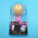 Factory Supply Colorful Simulation Jelly Fish Large Silicone Aquarium