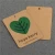 Import Factory Supply Printed Paper Hangtag Customized Design Printed Clothing tag Kraftpaper swing tag from China