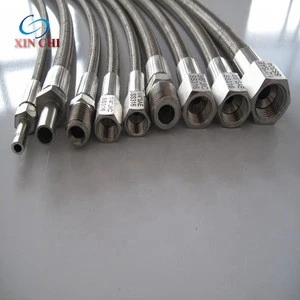 factory supply stainless steel flexible metal hose for natural gas