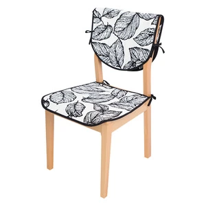 Factory wholesale chair back cover cotton fabric dining room chair cover