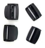 Factory wholesale custom logo top quality adjustable nylon plastic buckle belt with high quality