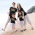 Import Family Matching Cotton Outfit T shirt+Shorts 2pcs Clothes Sets Casual Family Parent-Child Clothing from China