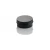 Import Fancy factory price 15g matt black empty tin cans 15ml empty round Aluminum cosmetic jar screw top tin can (NAL02-15) from China