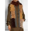 Fashion Ladies Wholesale Real Mongolian Lamb Fur Scarf Wool Knitted Fur Scarf