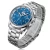 Import fashion luxury quartz waterproof  gift watch double calendar men wristwatch from China