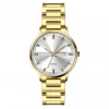 Fashion Style Dual Calendar Date Gold Classic Lobor Quartz Watch