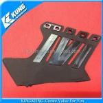 Fashion TPU trim eyelet part for sport footwear accessories making