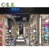 Fashionable Show Handbags Stand Display Lady Bags Wooden Showcase For Handbag Store Fixture Bags Shop Interior Design Furn