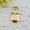 fashional zinc alloy handle for purse oem metal accessories for bags or shoes