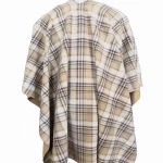 Fast shipping in stock plaid 100% polyester scarves shawls hijab prayer shawl wholesale