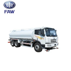 FAW J5M 6*4 diesel water tanker truck price