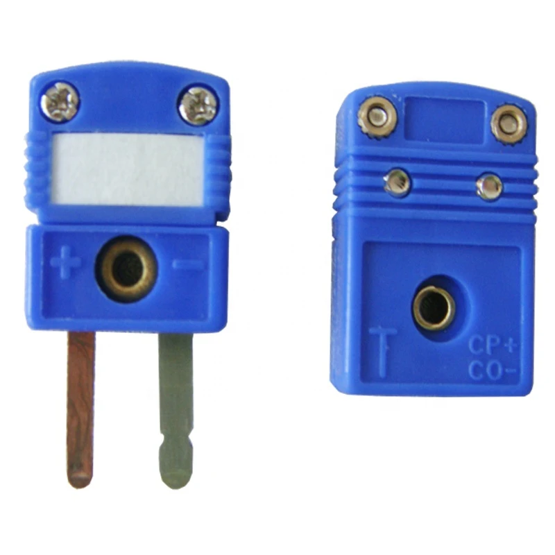 Female and male mini T type Thermocouple Connector