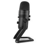 FIFINE Professional USB Condenser Microphone Mute Button Broadcast Live Stream Computer Microphone