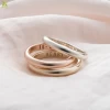 Finger ring designs for men blank ring for inlay stainless steel ring