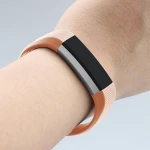 Fitbit Alta Accessory Band, Replacement Soft Silicone Band Strap for Fitbit Alta Smart Watch + Band Clasp, Easy to Install