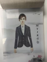 FL2699 wool70 mulberry silk25 flax5 300gsm man australian wool fabric covered business travel  light luxury  suit fabric