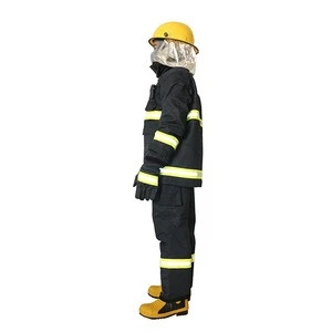 flame retardant fabric fire fighting suit for proximity fire rescue
