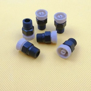 flat fan nozzle,Plastic quick release and dismantle solid /full jet spray nozzle,pcb cleaning plastic nozzle