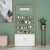 Import Floor-to-ceiling multi-layer shelf beauty salon cosmetic display cabinet studio storage shelf from China