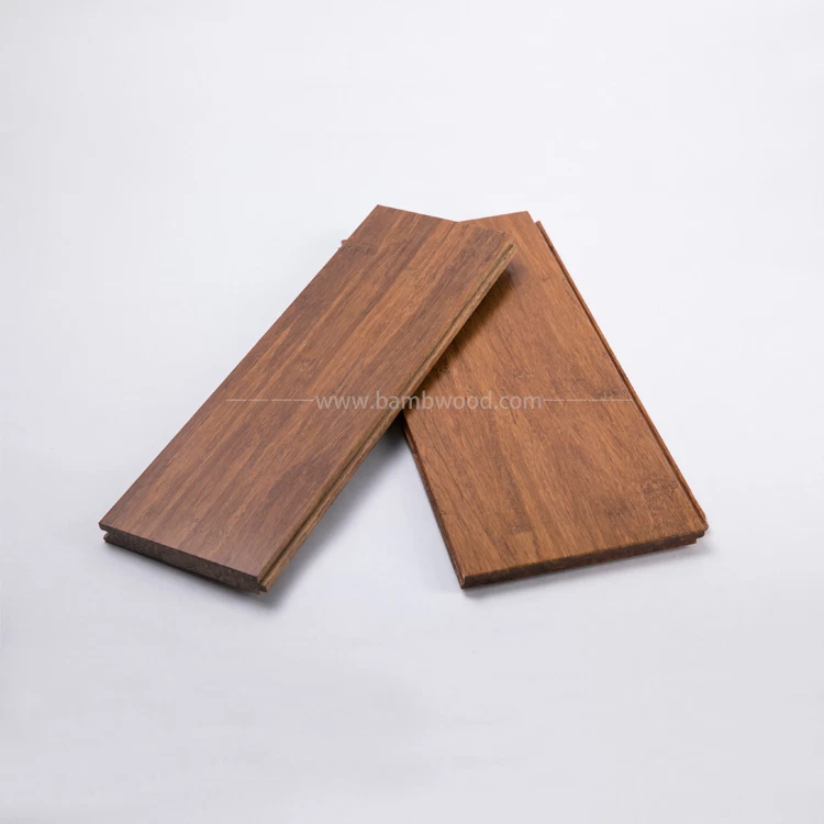 Flooring Horizontal Carbonized Piso De Bambu Chinese Parquet Bamboo Flooring