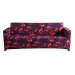Floral Washable Slip Resistant Furniture Protector Latest Design Slip Covers Stretch Sofa Cover Print Three-seat Sofa Modern 1pc