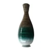 Floral with Circle Bamboo Vase Home Decoration Standing Floor Vase  Spun Bamboo Vase Eco-friendly